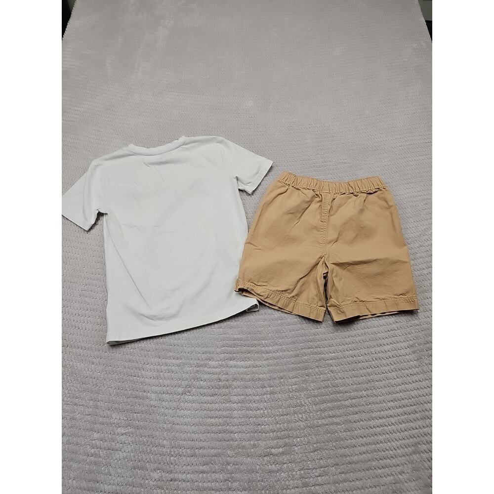 Tommy Bahama Shirt Carribean Joe Shorts Boys 7/8 Elastic Waist - Picture 7 of 8